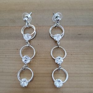 Elegant Silver Dangle Earrings